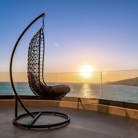 公寓 Twin Luxury Penthouses Sarandë
